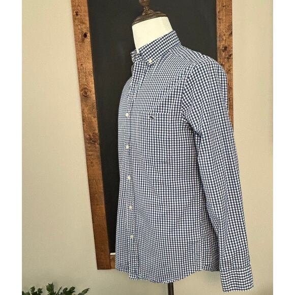 Vineyard Vines Classic Fit Tucker Shirt Mens SIZE S Gingham Check Preppy Coastal - Picture 5 of 14